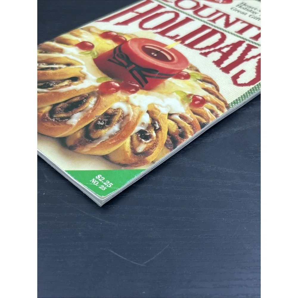 Betty Crocker Country Holidays Cookbook Recipes Baking‎ Christmas Thanksgiving